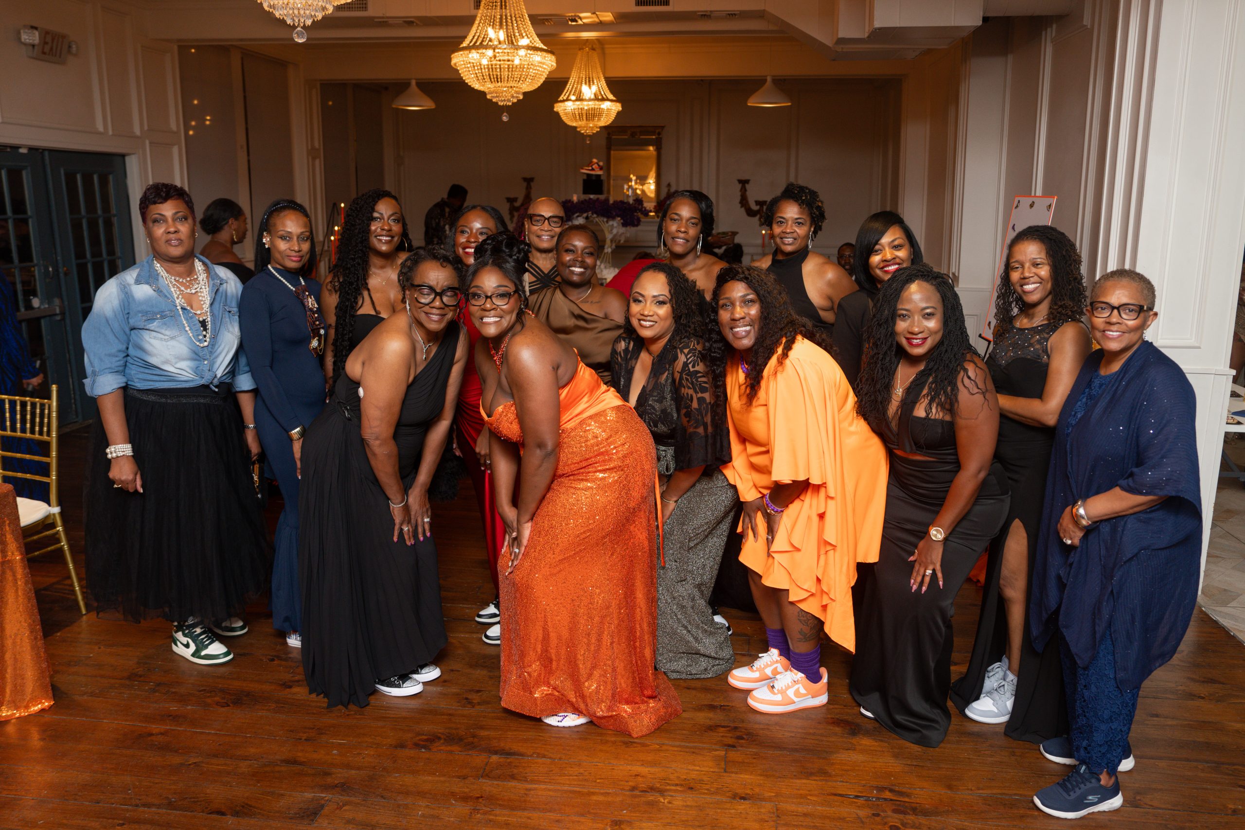 MS Looks Like Me community at the sneaker ball gala